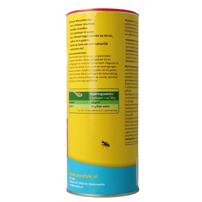Ecostyle Mierenpoeder 400 Gram