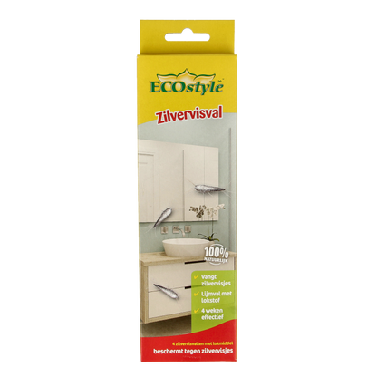 Ecostyle Zilvervisval 4 Stuks