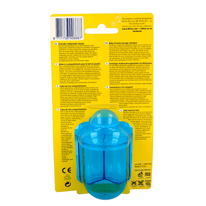 Difrax Drievaksdoosje assorti 1 Stuks