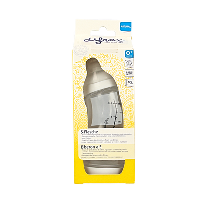 Difrax S-fles klein assorti natural 1 Stuks