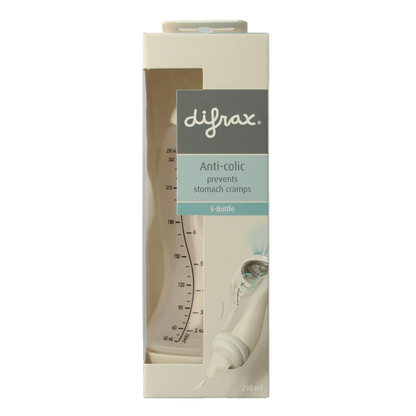 Difrax S-fles groot assorti natural 250ml 1 Stuks