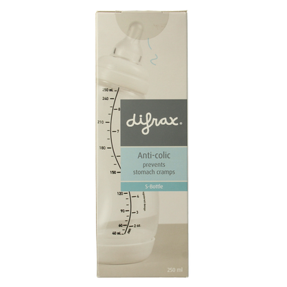 Difrax S-fles groot assorti natural 250ml 1 Stuks