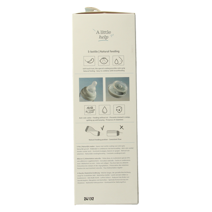 Difrax S-fles groot assorti natural 250ml 1 Stuks