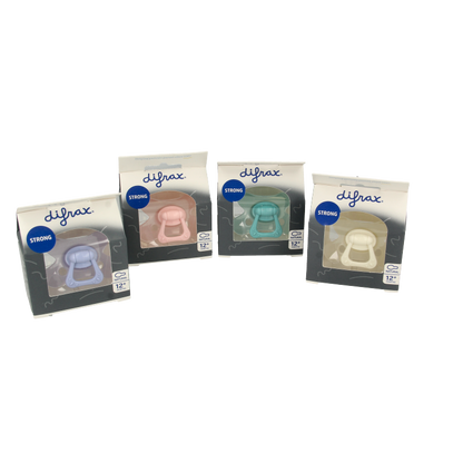 Difrax Fopspeen natural 12+ maanden assorti 1 Stuks