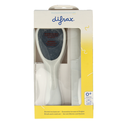 Difrax Borstel en kam 1 Stuks