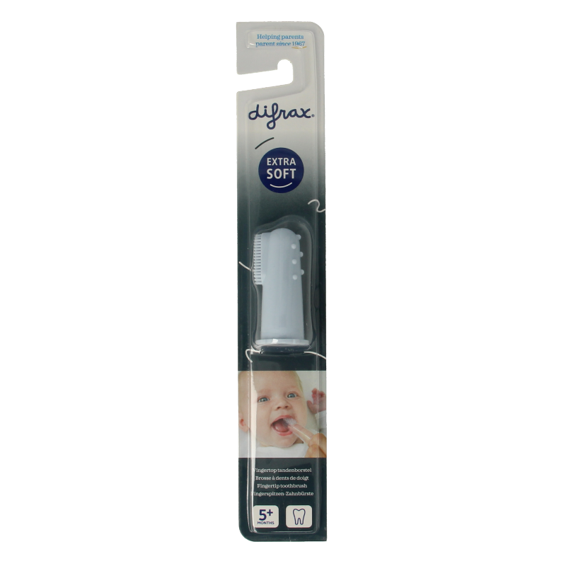 Difrax Vingertop tandenborstel 1 Stuks