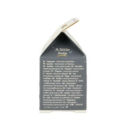 Difrax Fopspeen natural 12+ maanden ocean 1 Stuks