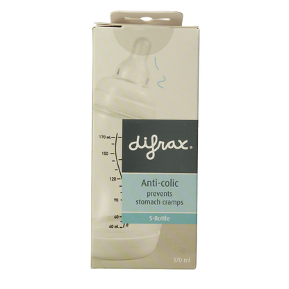 Difrax S-Fles natural creme 170ml 1 Stuks