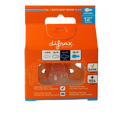 Difrax Fopspeen 12+ maanden  1 Stuks