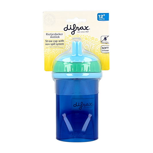 Difrax Anti lek rietjes beker assorti 1 Stuks