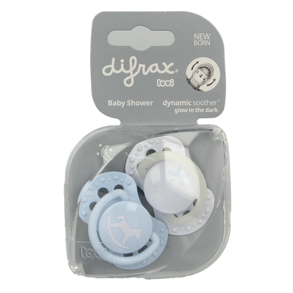 Difrax Lovi fopspeen newborn assorti 1 Stuks