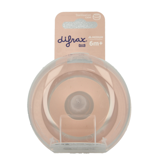 Difrax Love mamma speen med 6+ maanden 1 Stuks