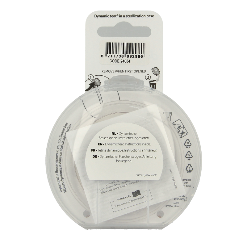 Difrax Love mamma speen med 6+ maanden 1 Stuks