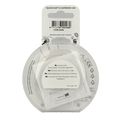 Difrax Love mamma speen med 6+ maanden 1 Stuks