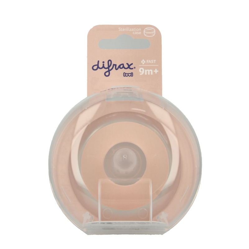 Difrax Lovi mamma speen fast 9+ maanden 1 Stuks