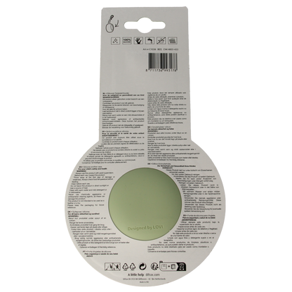 Difrax Lovi fopspeen houder pistachio 1 Stuks