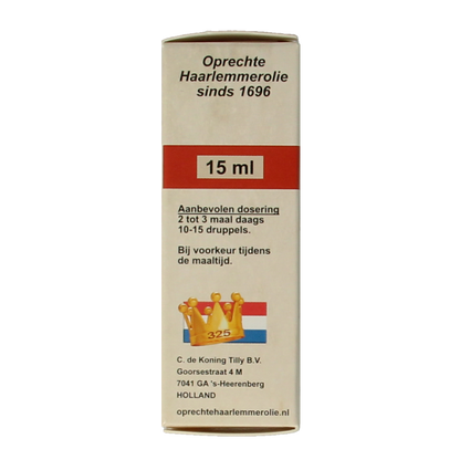 De Koning Tilly Haarlemmerolie magnum 15 Milliliter