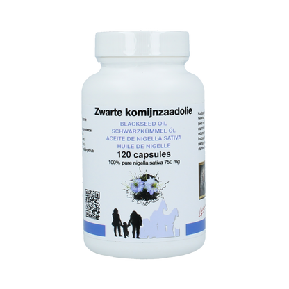 De Koning Tilly Zwarte komijnzaad 120 Capsules
