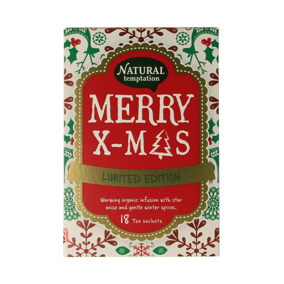 Natural Temptation Merry X-mas bio 18.00 Zakjes
