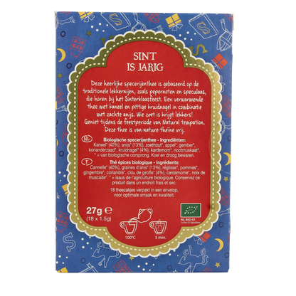 Natural Temptation Sint is jarig bio 18.00 Zakjes