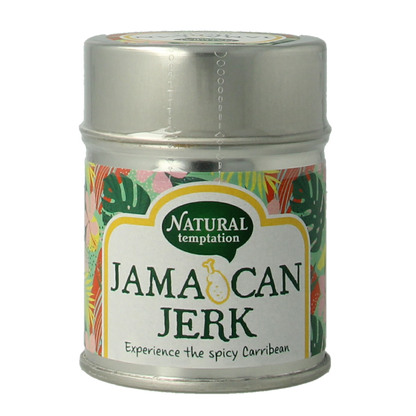 Natural Temptation Jamaican jerk blikje bio 40.00 Gram