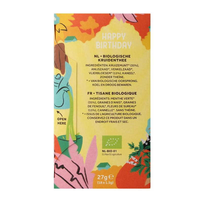 Cleo's Happy birthday bio 18 Zakjes