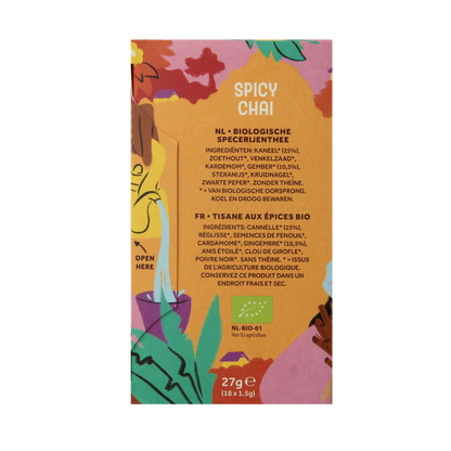 Cleo's Spicy chai bio 18 Zakjes
