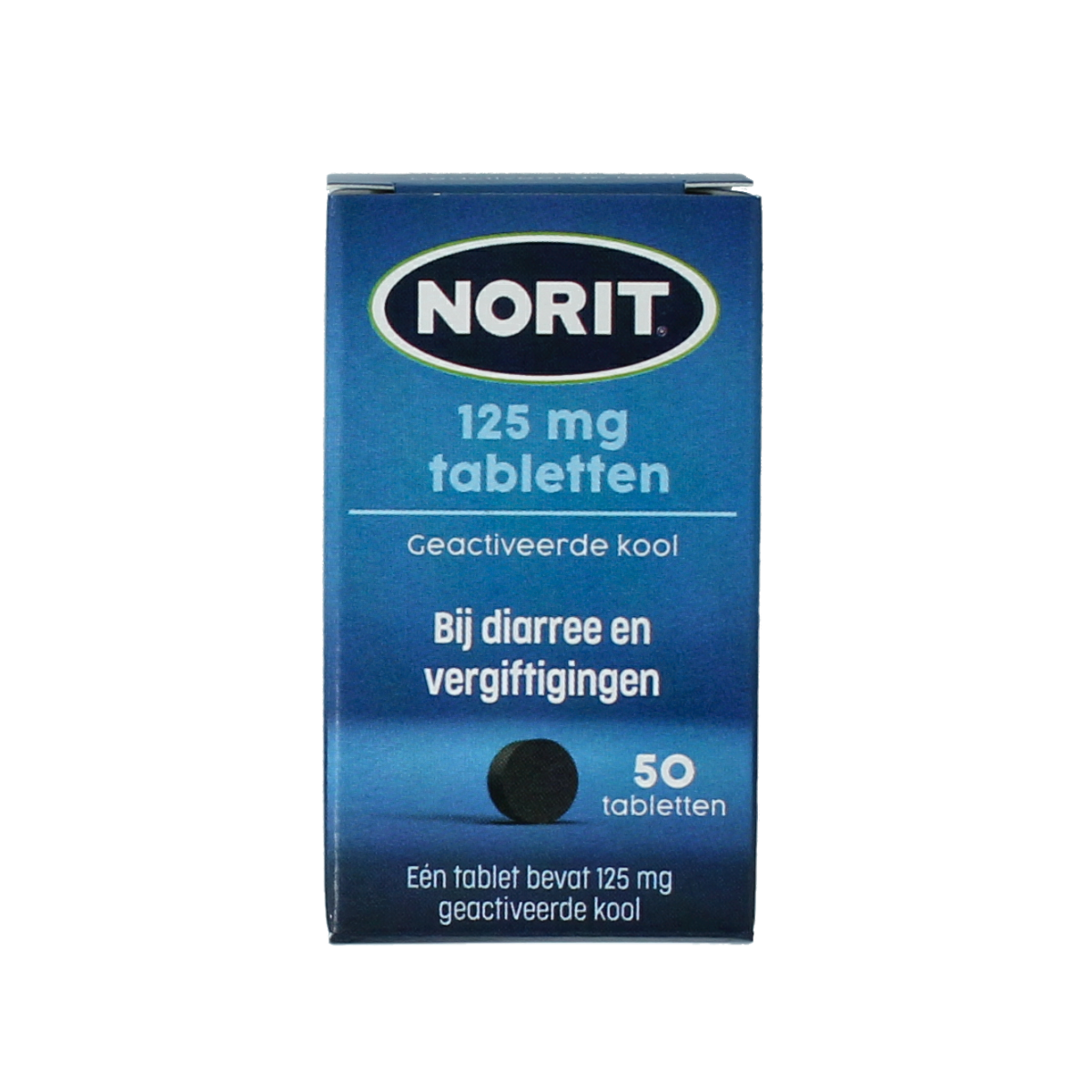 Norit Norit 125mg 50.00 Tabletten