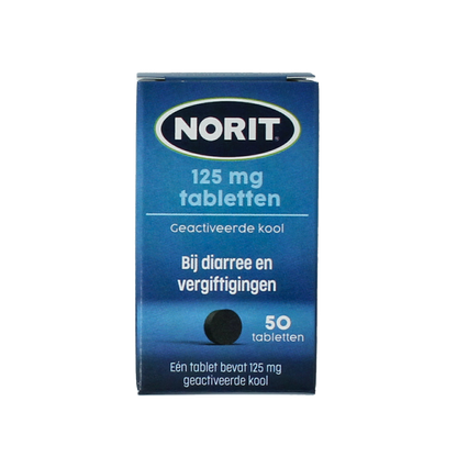 Norit Norit 125mg 50.00 Tabletten