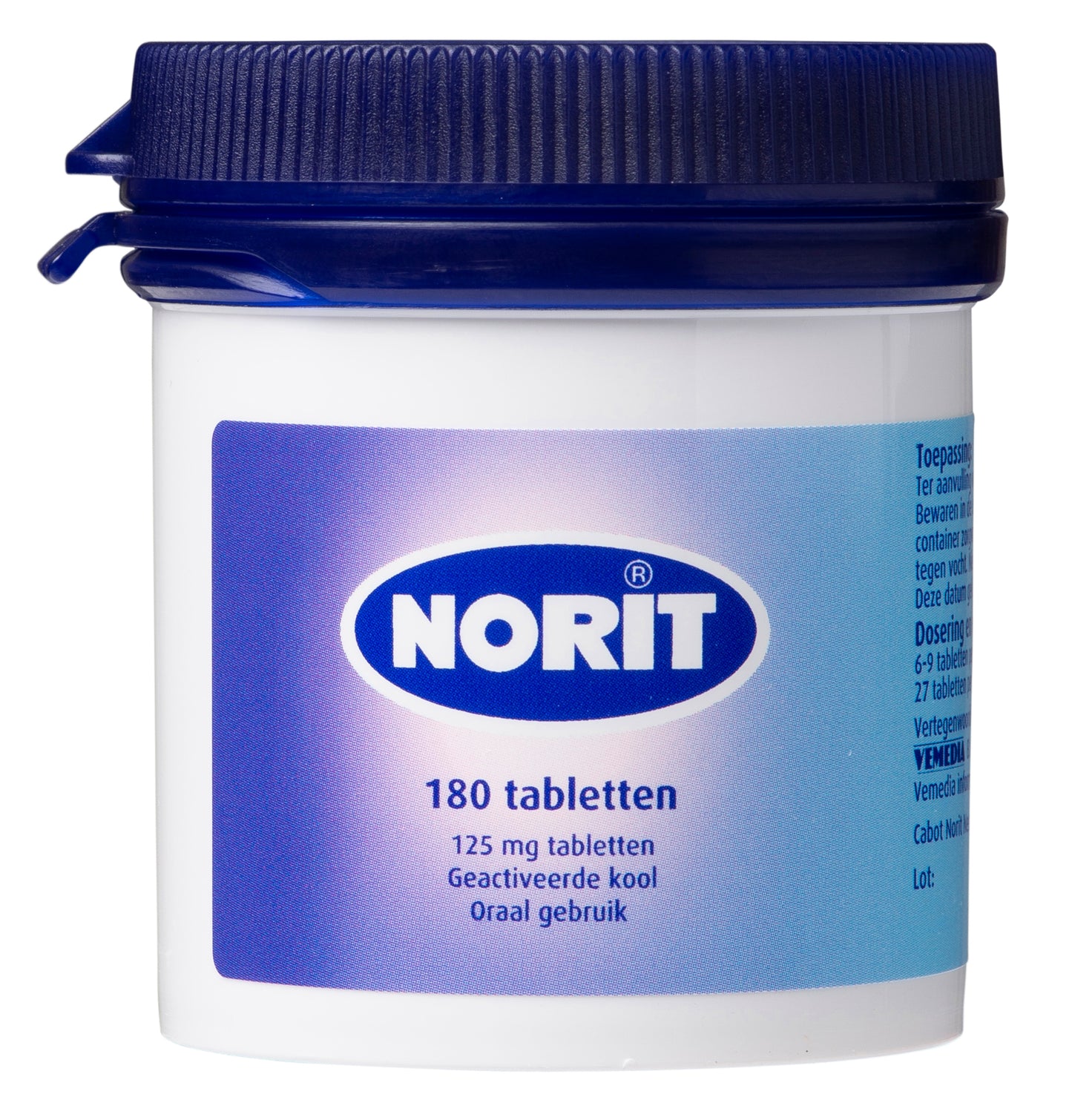 Norit Norit 125mg 180.00 Tabletten