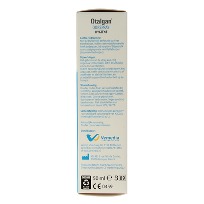Otalgan Oorspray 50 Milliliter