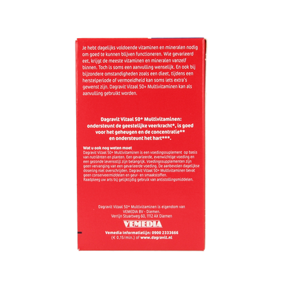 Dagravit Vitaal 50+ blister 60 Tabletten