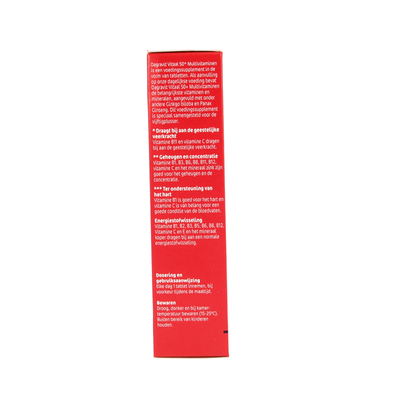 Dagravit Vitaal 50+ blister 60 Tabletten