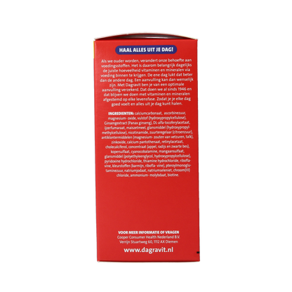 Dagravit Totaal 30 Vitaal 50+ 100 Tabletten