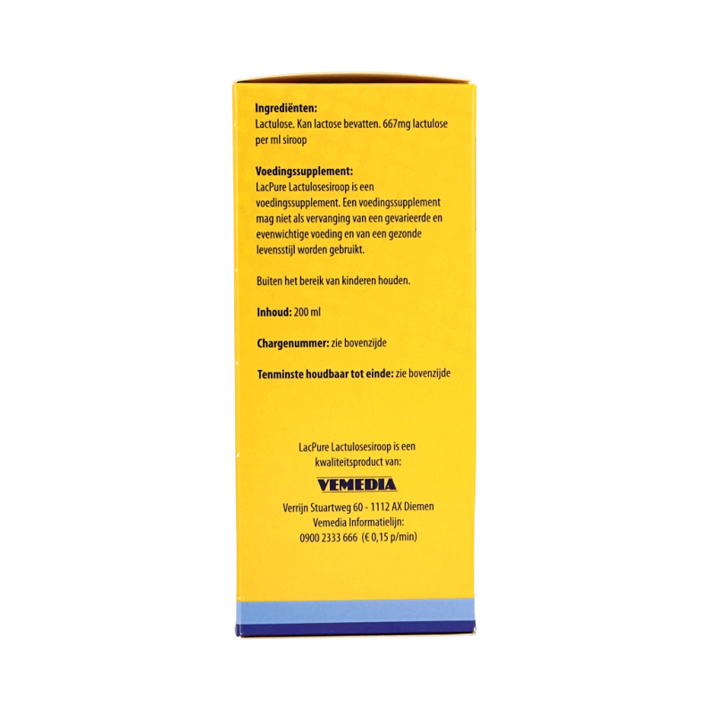 Lacpure Lactulosesiroop 200 Milliliter