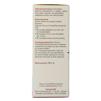 Glucon Combi Glucosamine & chondroitine vitamine C 60 Tabletten