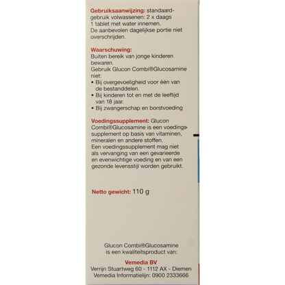 Glucon Combi Glucosamine & chondroitine MSM mangaan 60 Tabletten