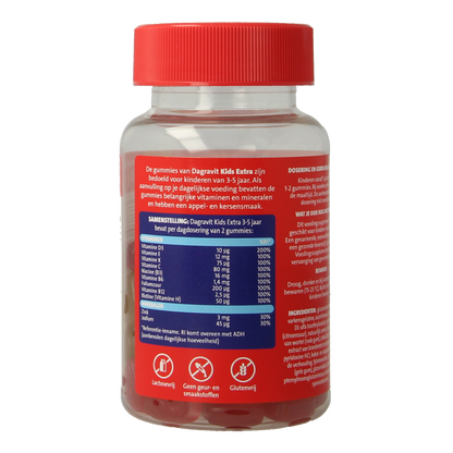 Dagravit Kids extra 3-5 jaar 60 Gummies