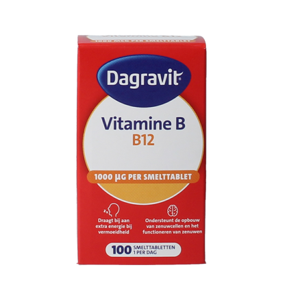 Dagravit Vitamine B12 1000mcg smelt 100 Tabletten