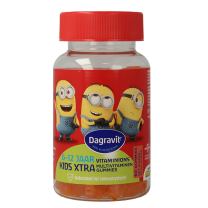 Dagravit Kids-Xtra vitaminions gums 6+ 60 Gummies