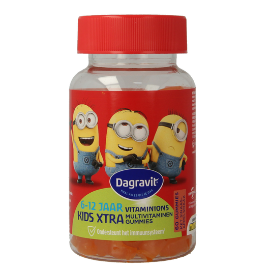 Dagravit Kids-Xtra vitaminions gums 6+ 60 Gummies