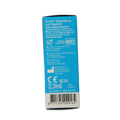 Excilor Kalknagel solution kwastje 3 Milliliter
