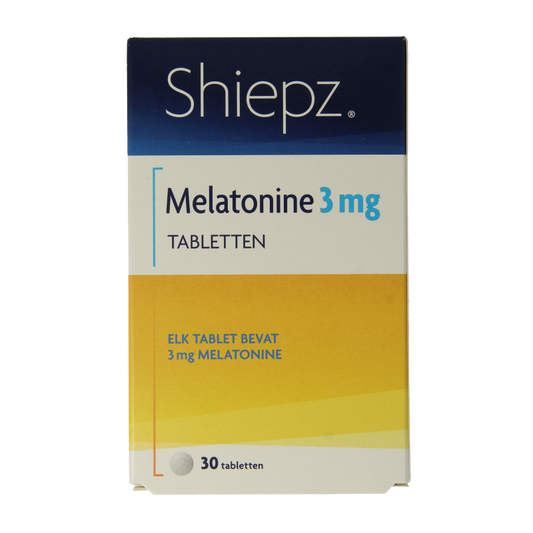 Shiepz Melatonine 3 mg 30 Tabletten