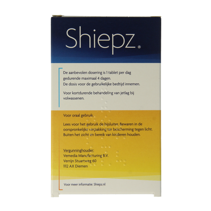 Shiepz Melatonine 3 mg 30 Tabletten