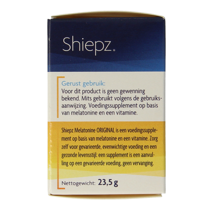 Shiepz Melatonine original 500 Tabletten