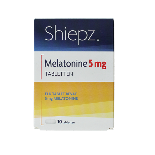 Shiepz Melatonine 5mg 10.00 Tabletten