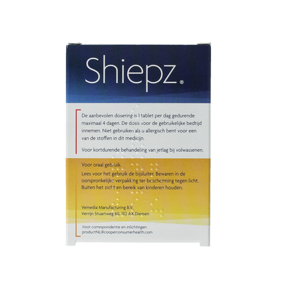 Shiepz Melatonine 5mg 10.00 Tabletten