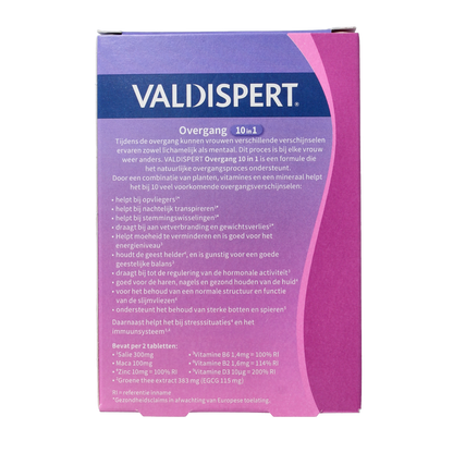 Valdispert Overgang 10 in 1  60.00 Tabletten