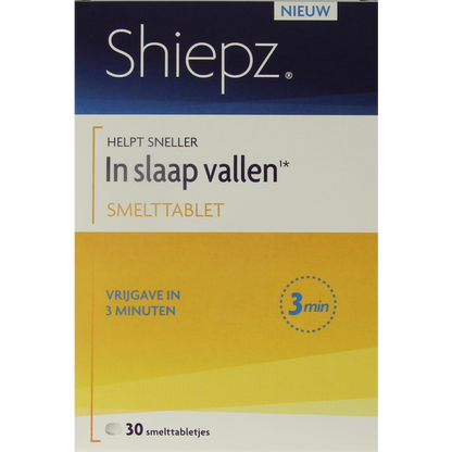 Shiepz Sneller in slaap 30 Tabletten