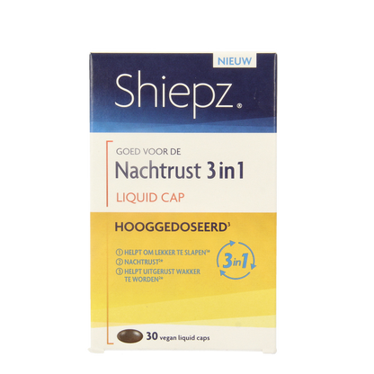Shiepz Nachtrust 3-in-1 sterk 30 Tabletten